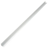 NNEVL 5 pcs Decking Angle Trims Aluminium 170 cm Silver