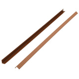 NNEVL 5 pcs Decking Angle Trims WPC 170 cm Light Brown