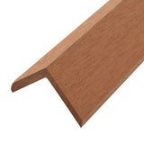 NNEVL 5 pcs Decking Angle Trims WPC 170 cm Light Brown