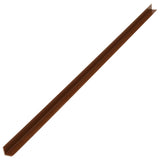 NNEVL 5 pcs Decking Angle Trims WPC 170 cm Light Brown
