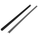 NNEVL 5 pcs Decking Angle Trims WPC 170 cm Grey