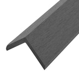 NNEVL 5 pcs Decking Angle Trims WPC 170 cm Grey