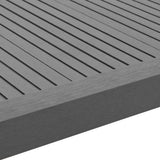 NNEVL 5 pcs Decking Angle Trims WPC 170 cm Grey