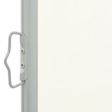 NNEVL Patio Retractable Side Awning 100 x 300 cm Cream