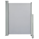 NNEVL Patio Retractable Side Awning 100 x 300 cm Grey