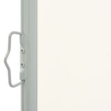 NNEVL Patio Retractable Side Awning 120 x 300 cm Cream