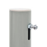 NNEVL Patio Retractable Side Awning 120 x 300 cm Cream