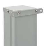 NNEVL Patio Retractable Side Awning 140 x 300 cm Cream