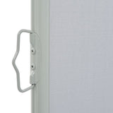 NNEVL Patio Retractable Side Awning 160 x 300 cm Grey