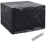 NNEVL Garden Furniture Cover 8 Eyelets 122x112x98 cm