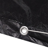 NNEVL Garden Furniture Cover Tabletennis Table 8 Eyelets 160x55x182cm