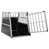 NNEVL Dog Cage with Single Door 65x91x69.5 cm
