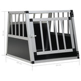 NNEVL Dog Cage with Single Door 54x69x50 cm