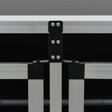 NNEVL Dog Cage with Double Door 89x69x50 cm