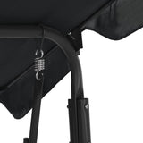 NNEVL Garden Swing Bench Anthracite 170x110x153 cm