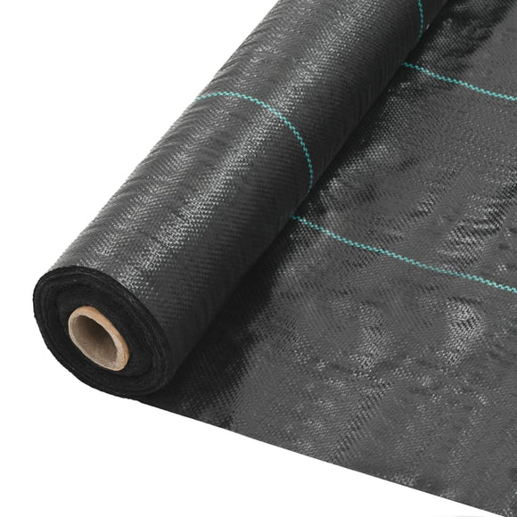 NNEVL Weed & Root Control Mat PP 1x100 m Black