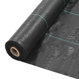 NNEVL Weed & Root Control Mat PP 1x100 m Black