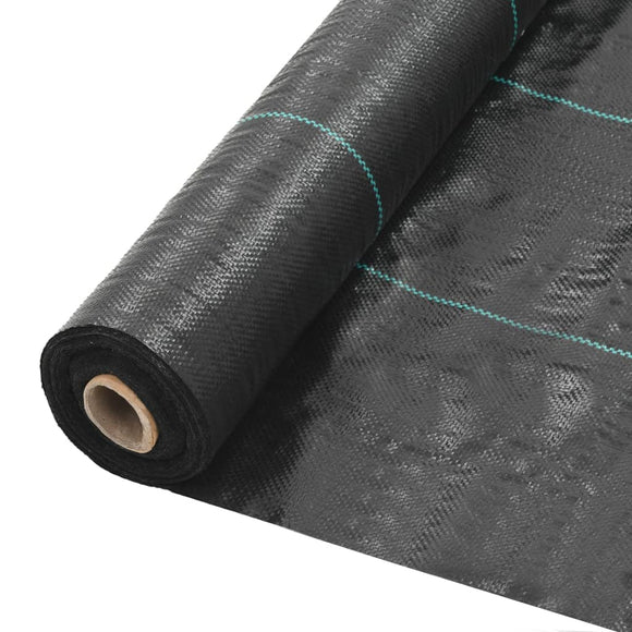 NNEVL Weed & Root Control Mat PP 1x200 m Black