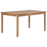 NNEVL Garden Table Anthracite 126x76x72 cm Plastic