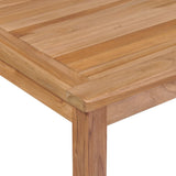 NNEVL Garden Table Anthracite 126x76x72 cm Plastic