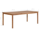 NNEVL Garden Table Anthracite 126x76x72 cm Plastic