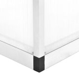 NNEVL Greenhouse Aluminium 421x190x195 cm 15.6 m³