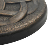 NNEVL Parasol Base Round Polyresin 19 kg Bronze