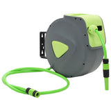 NNEVL Automatic Retractable Water Hose Reel Wall Mounted 20+2 m