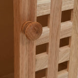 NNEVL Sink Cabinet Solid Walnut Wood 66x29x61 cm
