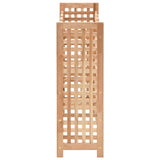 NNEVL Wine Rack for 25 Bottles Solid Walnut Wood 63x25x73 cm