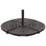 NNEVL Umbrella Weight Plate Black Fan-shaped 14 kg