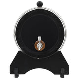 NNEVL Wine Barrel with Tap Solid Pinewood 6 L