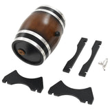 NNEVL Wine Barrel with Tap Solid Pinewood 6 L