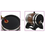 NNEVL Wine Barrel with Tap Solid Pinewood 6 L