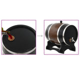 NNEVL Wine Barrel with Tap Solid Pinewood 12 L
