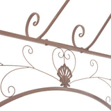 NNEVL Garden Pavilion Antique Brown 3 m Iron