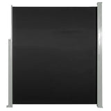 NNEVL Retractable Side Awning 160 x 500 cm Black