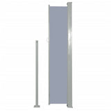 NNEVL Retractable Side Awning 160 x 500 cm Grey