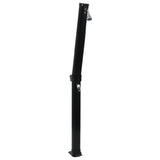NNEVL Foldable Solar Shower Black 214 cm 23 L