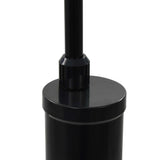 NNEVL Solar Shower Black 214 cm 9 L