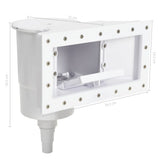 NNEVL 11 Piece Wide-mouth Pool Skimmer 34.3x25x30.5 cm