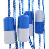 NNEVL Swimming Pool Safety Divider Rope 6 m Plastic