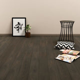 NNEVL Click Floor 3.51 m² 4 mm PVC Dark Brown