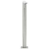 NNEVL Garden Water Column Stainless Steel Round 95 cm