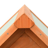 NNEVL Dog House Solid Pine & Fir Wood 72x85x82 cm