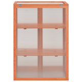 NNEVL Greenhouse Wood 75x47x109 cm
