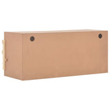 NNEVL Chicken Laying Nest 4 Compartments 106x40x45 cm Solid Pine Wood