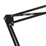 NNEVL Table Mounted Microphone Stand Black Steel