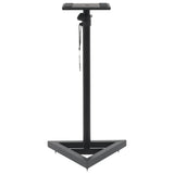 NNEVL Studio Monitor Speaker Stands 2 pcs Black Steel
