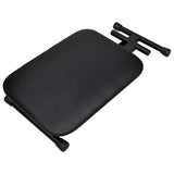 NNEVL Double Braced Keyboard Stand and Stool Set Black